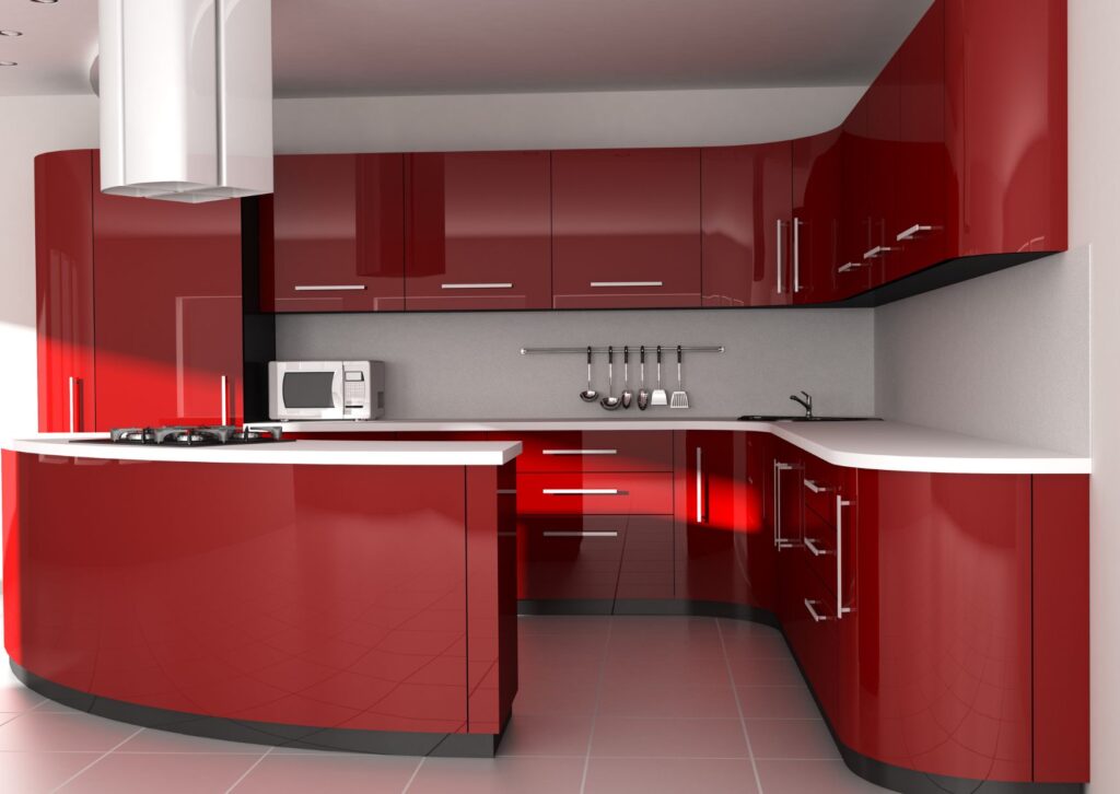 Aluminium sliding cupboards